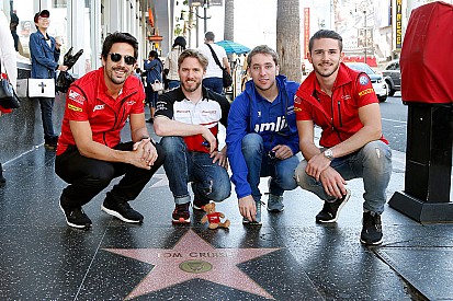 Galería: Pilotos de Fórmula E en Hollywood