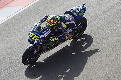 Valentino: "Con la pista scivolosa la Yamaha va in difficoltà"