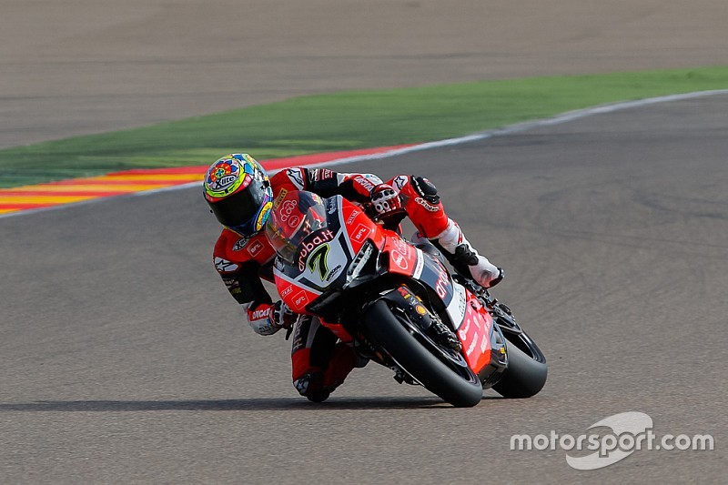 Aragon WSBK: Davies wint opnieuw, Van der Mark P7