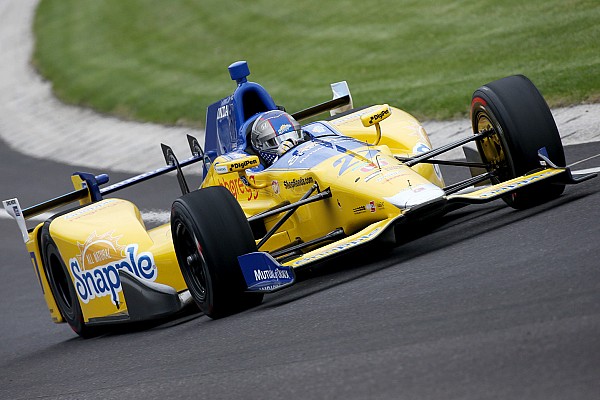 Marco Andretti marcó el mejor tiempo en Indianápolis