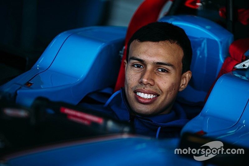 Oscar Tunjo, en una doble carrera