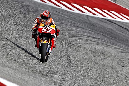 Marquez halve seconde los in vierde training