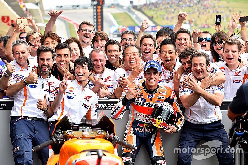オースティンMotoGP決勝レポート:マルケス、レースを完全支配。ロッシはクラッシュ