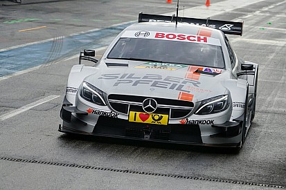 Répétition perturbée pour la nouvelle Mercedes C63 DTM