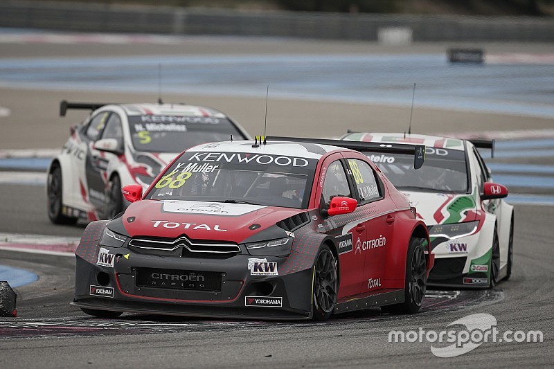 "Succesgewicht in WTCC gevaarlijk en dom", stelt Muller