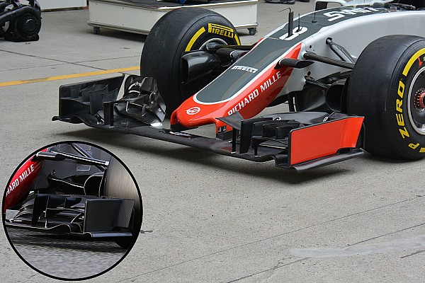 Technique - L’aileron avant de la Haas VF-16