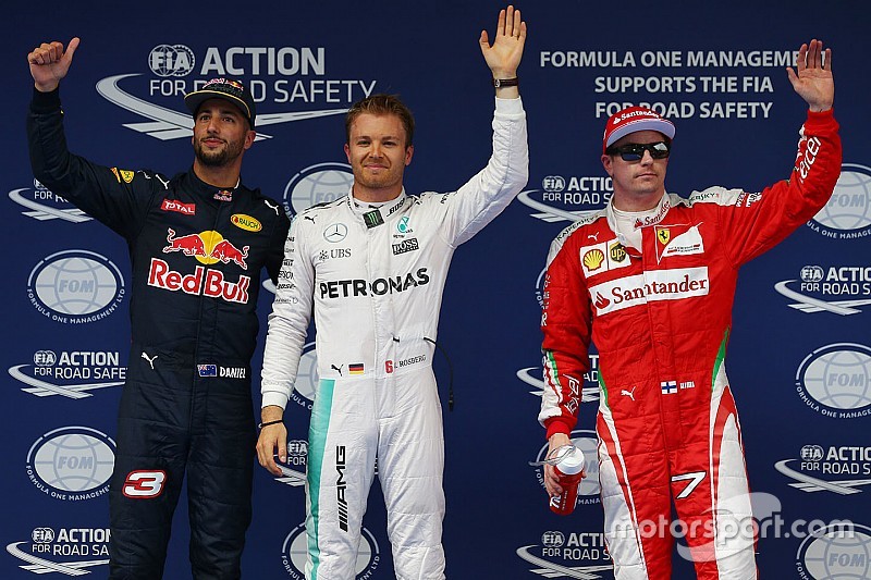 Rosberg eist eerste startplek op in China, Verstappen negende