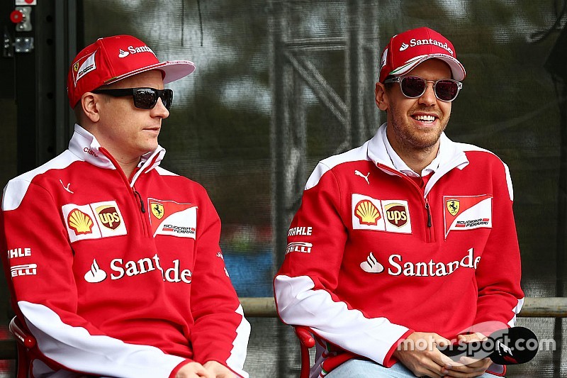 Raikkonen geeft Vettel niet de schuld van touché in China