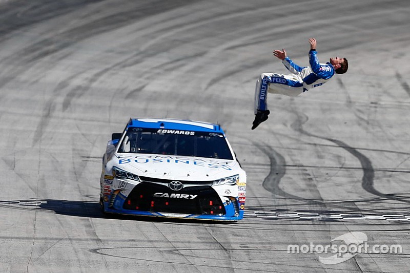 Único da equipe a sobreviver, Edwards vence em Bristol