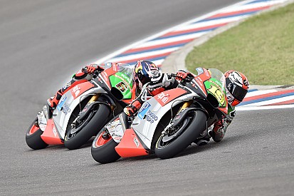 Avec le GP de Jerez, Aprilia met des nouveautés au banc d'essai