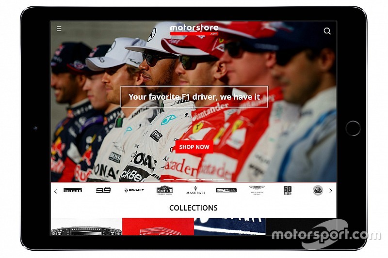 Motorsport.com lança Motorstore.com, plataforma de e-commerce
