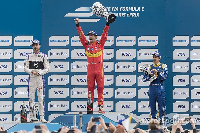 Di Grassi dominó en las calles de París
