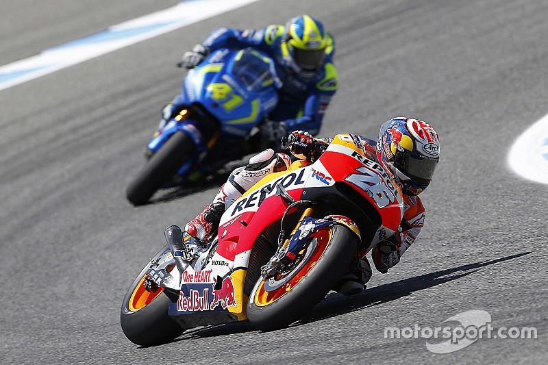 Pedrosa: "Sembrava di guidare sul bagnato"