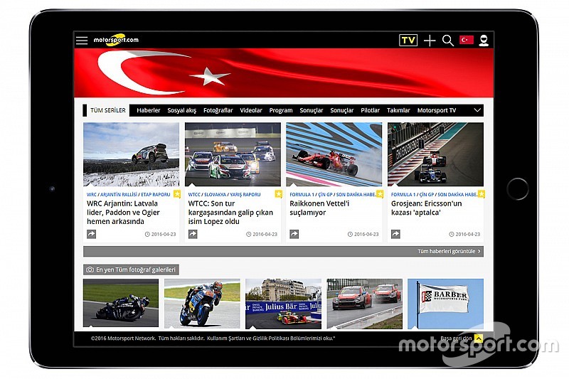 Motorsport.com breidt uit naar Turkije