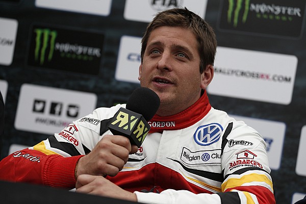 François Duval met supercar in WorldRX Mettet