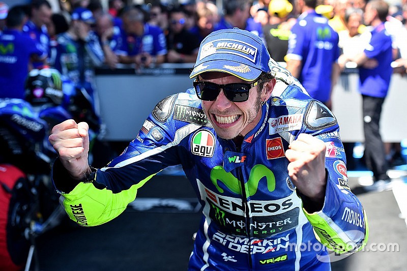 Randy Mamola: il messaggio di Valentino Rossi