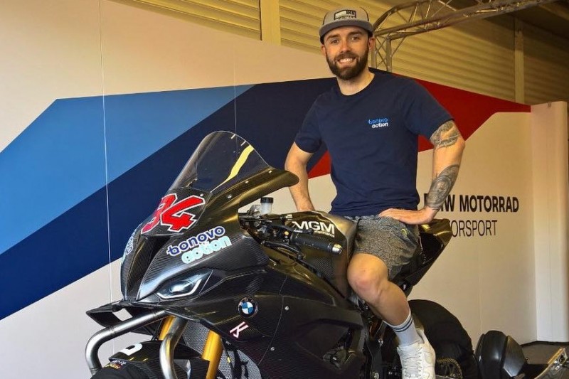 Gelungener Testauftakt trotz Sturz: Jonas Folger harmoniert mit seiner BMW