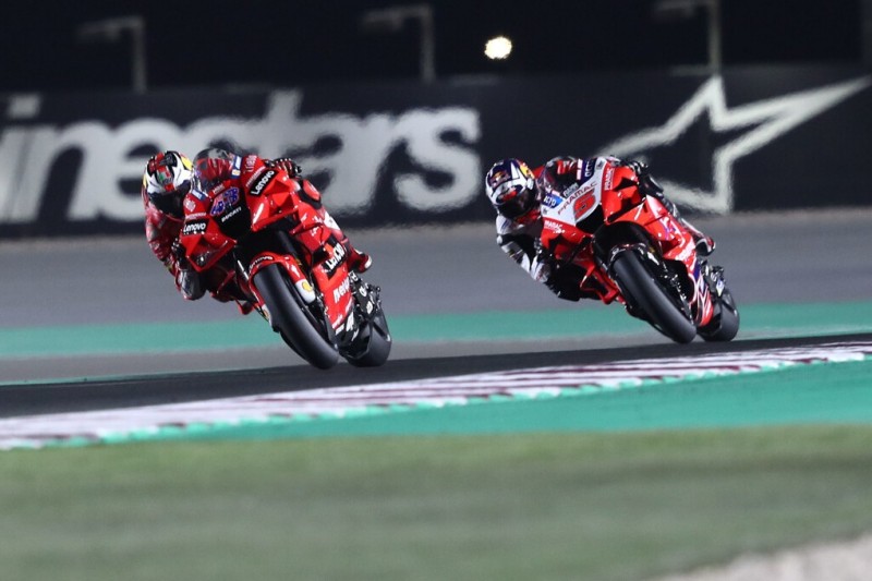 MotoGP FT2 in Katar (2): Ducati am Freitag mit drei Fahrern an der Spitze