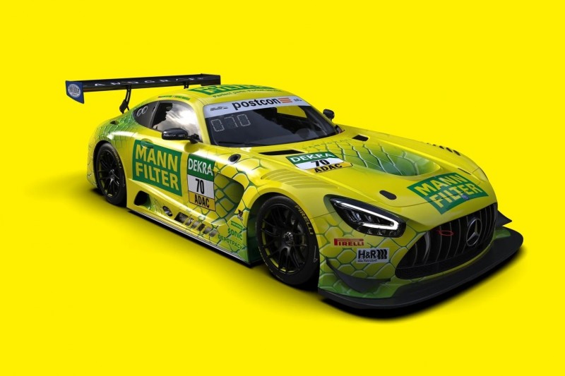 HTP Winward: Design und neue Startnummer des "Mamba"-AMG