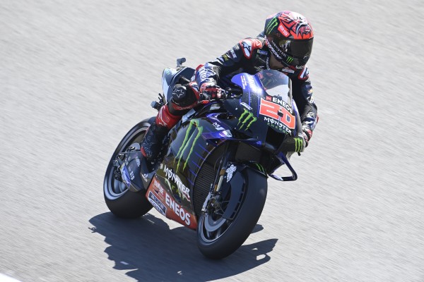 Quartararo in Portimao: Zwei Schrecksekunden - wieder starke Pace