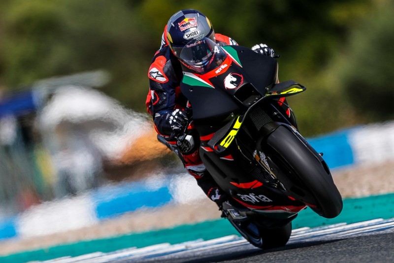 Aprilia und Dovizioso arbeiten weiter zusammen: Dritter Test in Misano