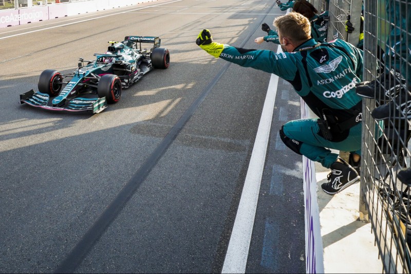 Vettel: Baku-Podium täuscht über verpasste Strategiechance hinweg
