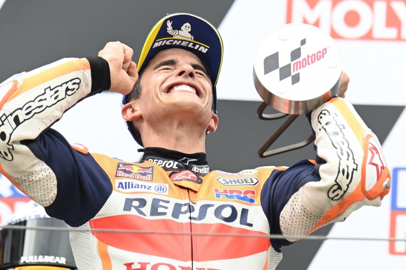 "Kein Sieg war so emotional wie dieser" - Marc Marquez jubelt am Sachsenring