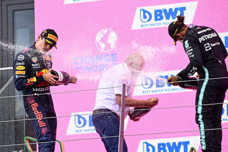 Helmut Marko erstmals seit 2016 auf dem Podium: "War sehr emotional"