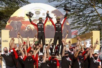 Toyota feiert Ogier nach Sieg in Kenia: "Das ist wirklich ein besonderer Tag"