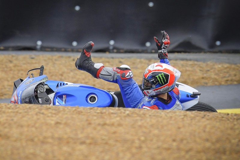 Alex Rins: Rückendeckung von Suzuki trotz Sturzserie