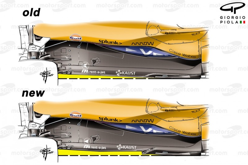 Formel-1-Technik: McLaren mit Updates als Mercedes-Herausforderer