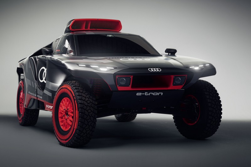Audi RS Q e-tron: Hybrid-Renner für die Rallye Dakar vorgestellt