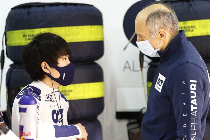 Franz Tost will beide Fahrer behalten: "Keine Alternativen" zu Yuki Tsunoda