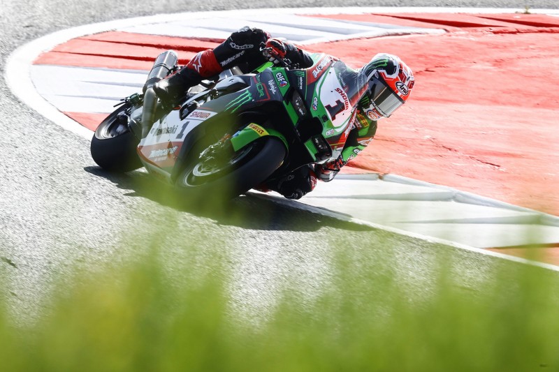 WSBK Navarra: Kawasaki, Ducati und BMW in Reihe eins, Jonas Folger auf P14