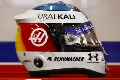 Mick Schumacher in Spa mit Helmdesign-Hommage an Vater Michael