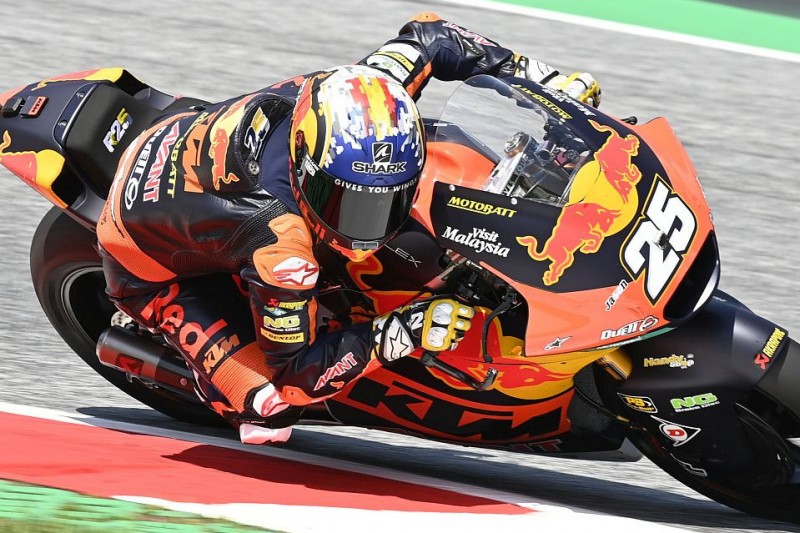 Moto2 Silverstone FT2: Raul Fernandez vorn, Marcel Schrötter nur auf P20