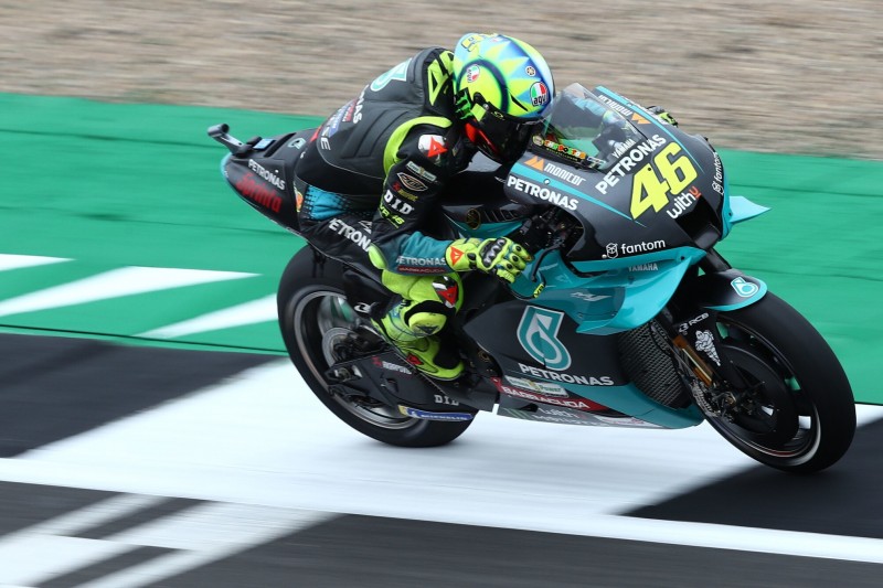 Valentino Rossi in den Top 10: "Silverstone eine großartige Strecke"