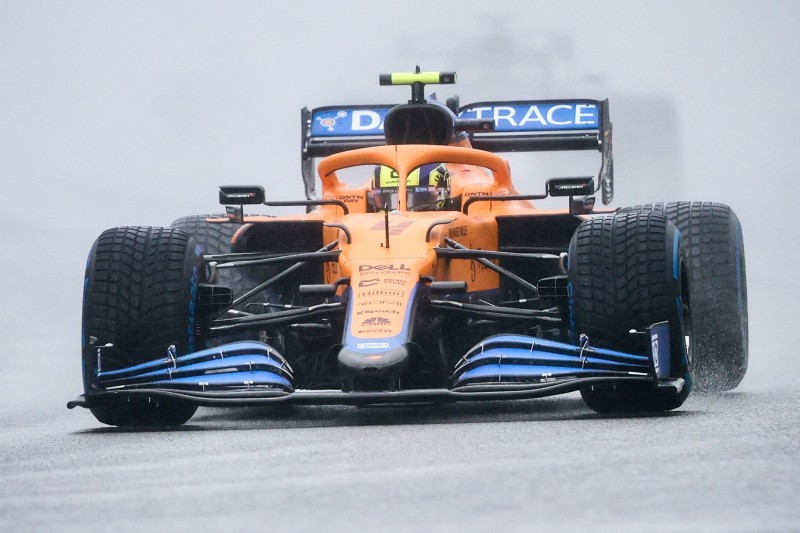 Lando Norris lobt Sebastian Vettels "tolle Entscheidung" vor Crash in Q3