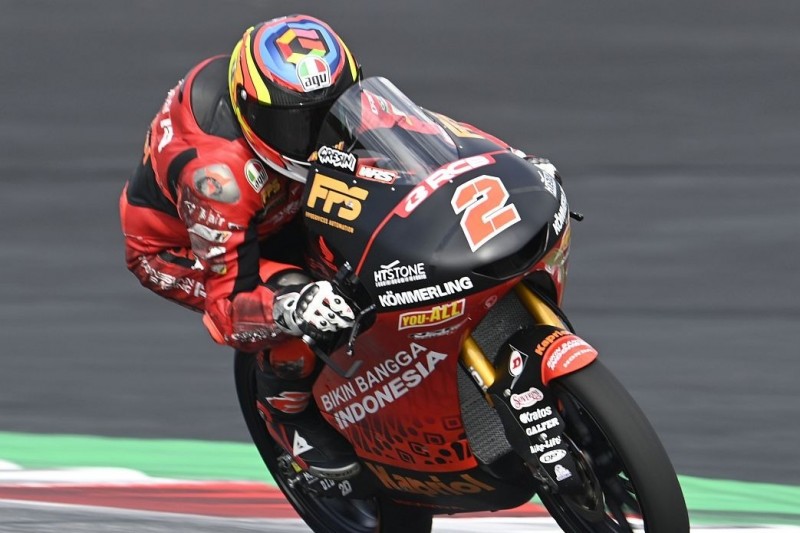 Moto3 Aragon FT1: Gabriel Rodrigo mit später Bestzeit, Kofler Vorletzter