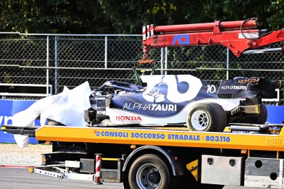 Nach Crash im Sprint: Pierre Gasly startet in Monza aus der Boxengasse
