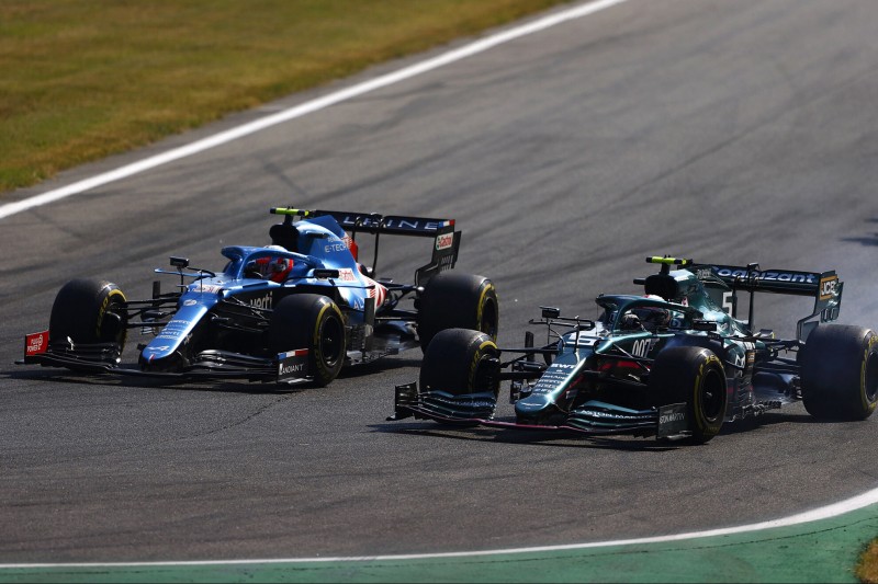 Nach Stroll-Aktion & Ocon-Rempler: Sebastian Vettel in Monza nur Zwölfter