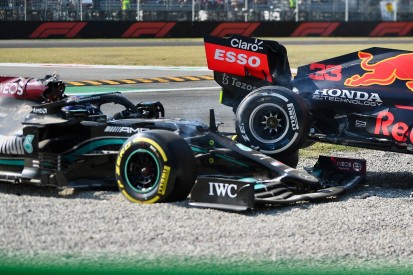 Neues Video: Nasenkamera filmte Hamilton-Cockpit bei Crash mit Verstappen