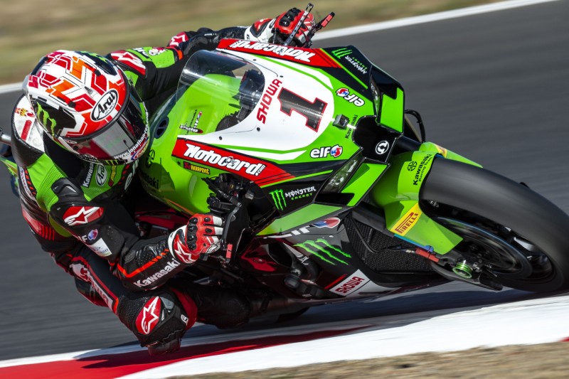 WSBK Barcelona FT1: Rea knapp vor Razgatlioglu und Sykes, Folger auf P16