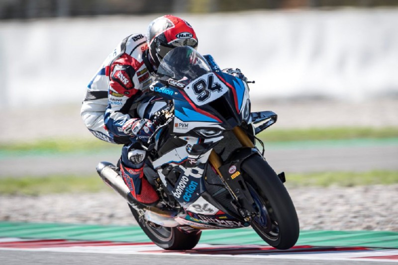 Kein Aufwärtstrend in Barcelona: Jonas Folger beim Trainingsauftakt auf P17
