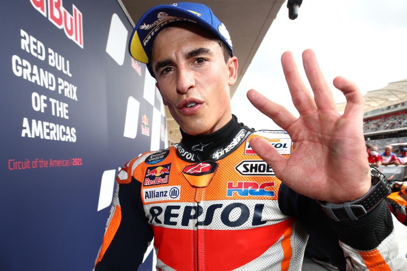 Marc Marquez: Pole-Serie in Austin gerissen, aber Rückkehr in erste Reihe