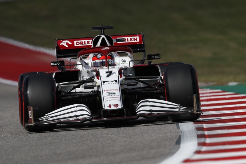 Dreher kurz vor Schluss: Kimi Räikkönen wirft Punkt für Alfa Romeo weg