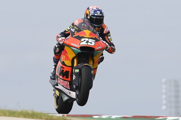 Moto2 Portimao 2 FT3: Raul Fernandez trotz Sturz vorn, Schrötter nur im Q1!