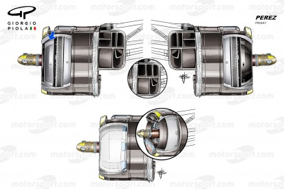 Formel-1-Technik: Red Bull legte in Mexiko bei den Bremsbelüftungen nach