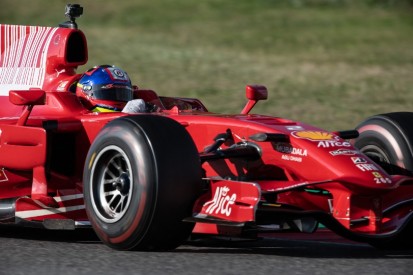 Montoya im Ferrari F2008: "Es war eine unglaubliche Erfahrung"