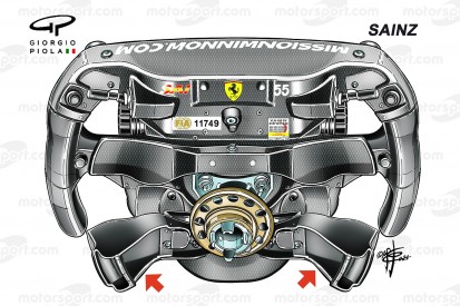 Formel-1-Technik: Was Sainz bei der Ferrari-Gewöhnung geholfen hat